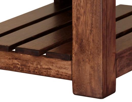 Set of 2 Parota II, 1 Drawer End Table