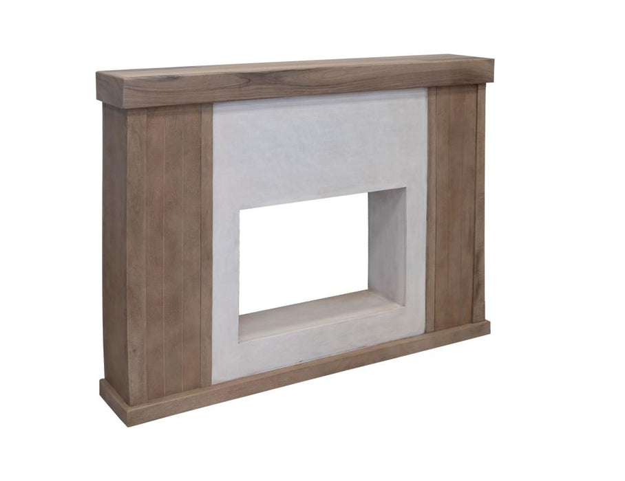 Helena Parota Wood Fireplace Console / TV stand