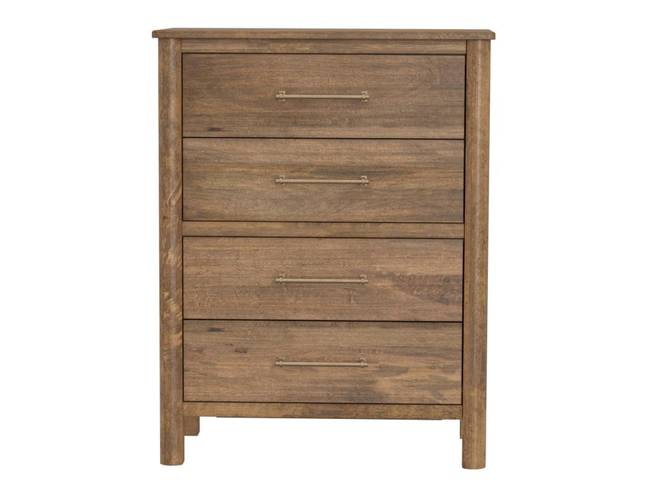 Susannah Solid Wood 4-Drawer Chest, Dresser