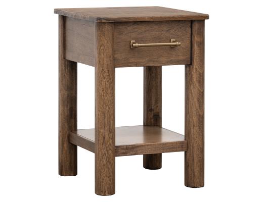 Set of 2 Olimpia, 1 Drawer Chairside Table
