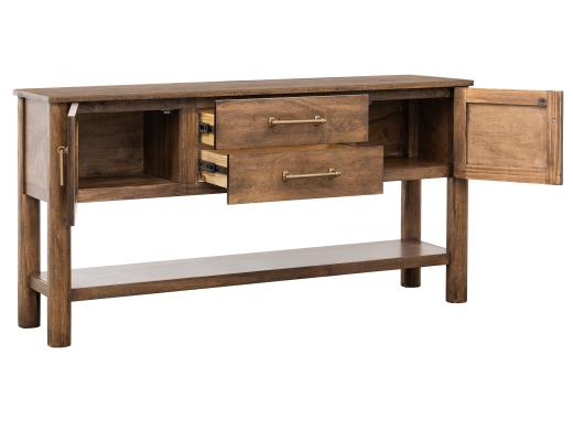 Olimpia, 2 Drawer 2 Doors Sofa Table