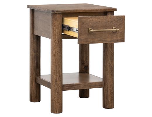 Set of 2 Olimpia, 1 Drawer Chairside Table