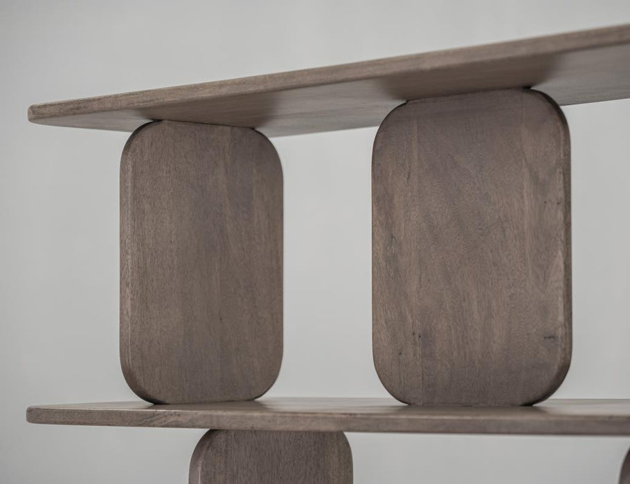 Moden Line Mango & Melina Wood Bookshelf – Natural or Dark Finish