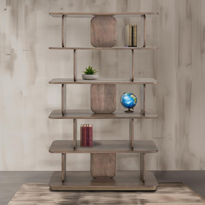 Moden Line Mango & Melina Wood Bookshelf – Natural or Dark Finish