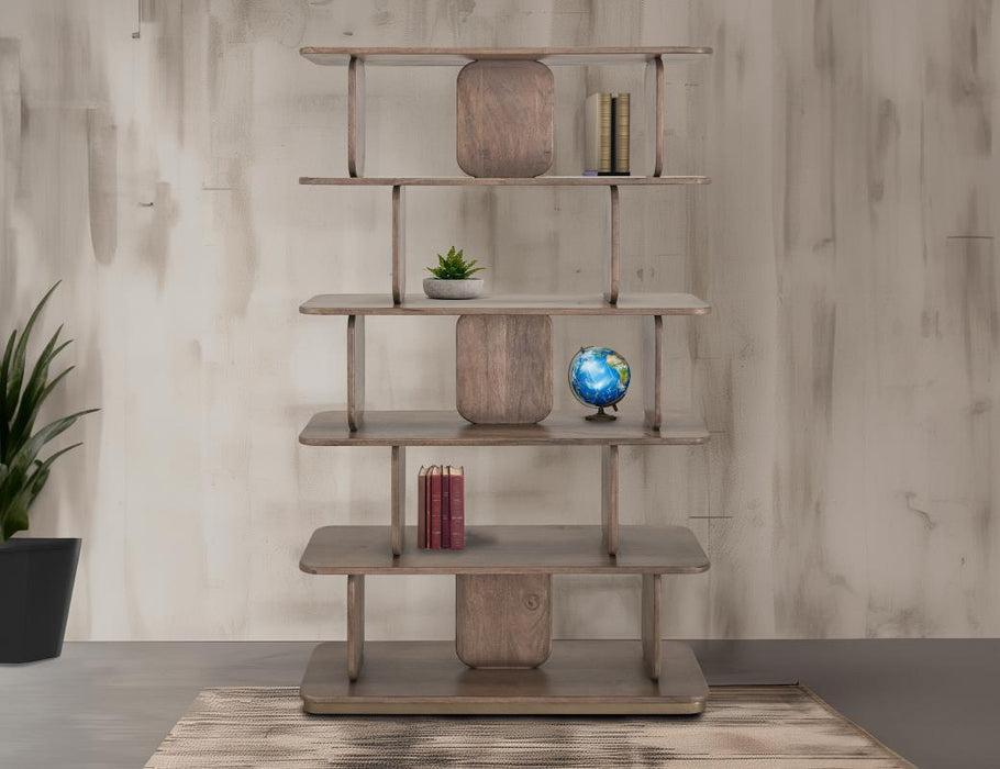 Moden Line Mango & Melina Wood Bookshelf – Natural or Dark Finish
