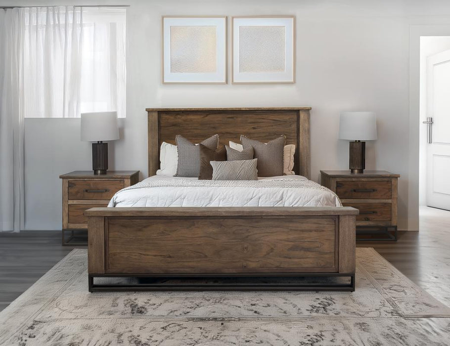 Mossan Bedroom Collection – Transitional Design, Solid Teak Wood