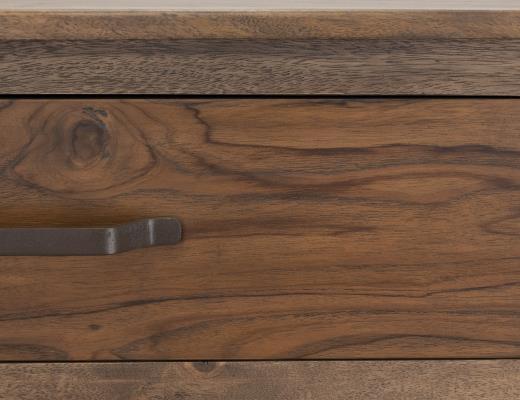 Natural Teca, 5 Drawer, Chest