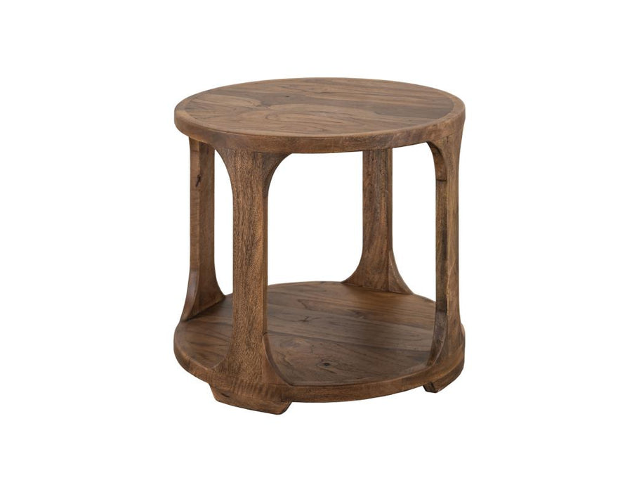 Set of 2 Balam, 1 Shelf, End Table