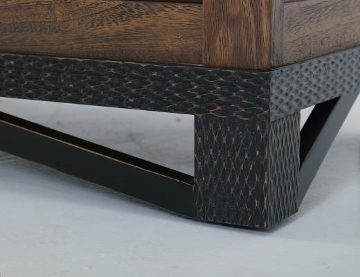 Walnut, 4 Drawer, Chest