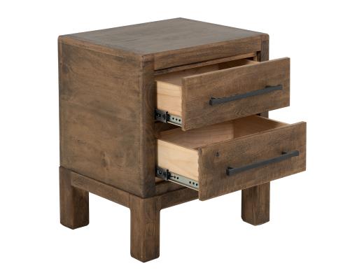 Set of 2 Merida, 2 Drawer, Nightstand