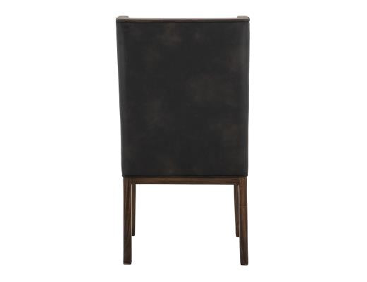 Set of 2 Walnut, Wooden Chair