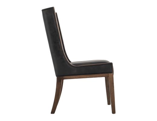 Set of 2 Walnut, Wooden Chair