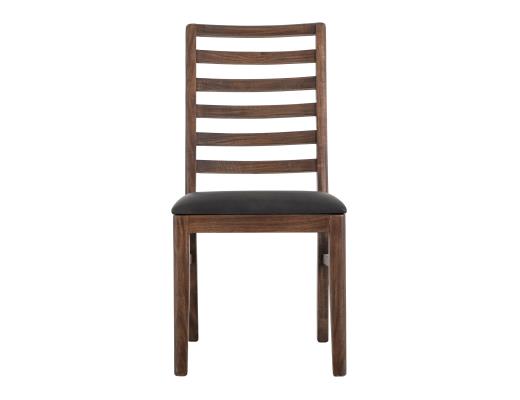 Set of 2 Walnut, Wooden Chair