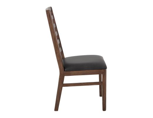 Set of 2 Walnut, Wooden Chair