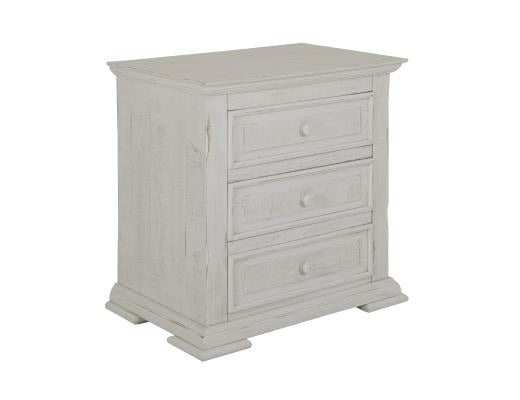 Set of 2 Terra, 3 Drawer Nightstand