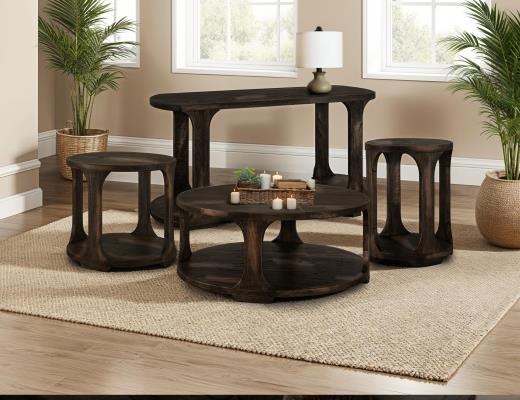 Balam, 1 Shelf Cocktail Table