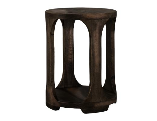 Set of 2 Balam, 1 Shelf, Chairside Table