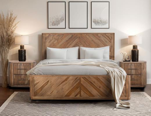 Set of 2 Balam, 2 Drawer, Nightstand