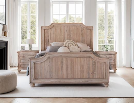 Set of 2 Aruba, 3 Drawer Nightstand