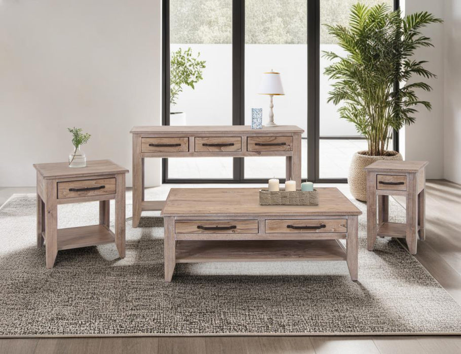 White Liora Occasional Tables Set