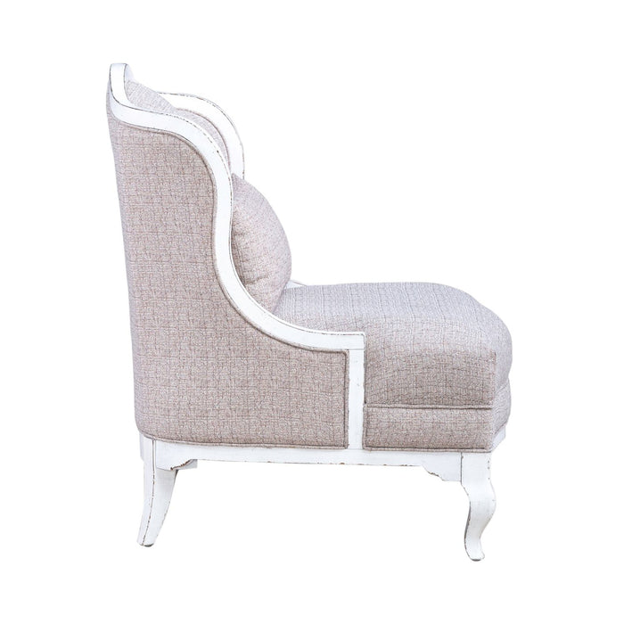 Artemis Collection Upholstered French Country style Accent Chair