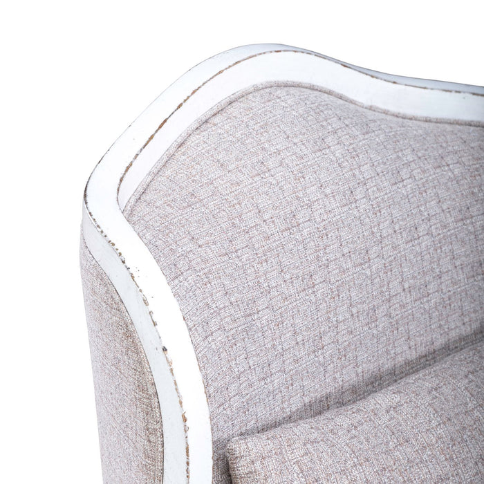 Artemis Collection Upholstered French Country style Accent Chair