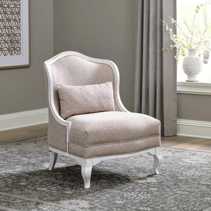 Artemis Collection Upholstered French Country style Accent Chair