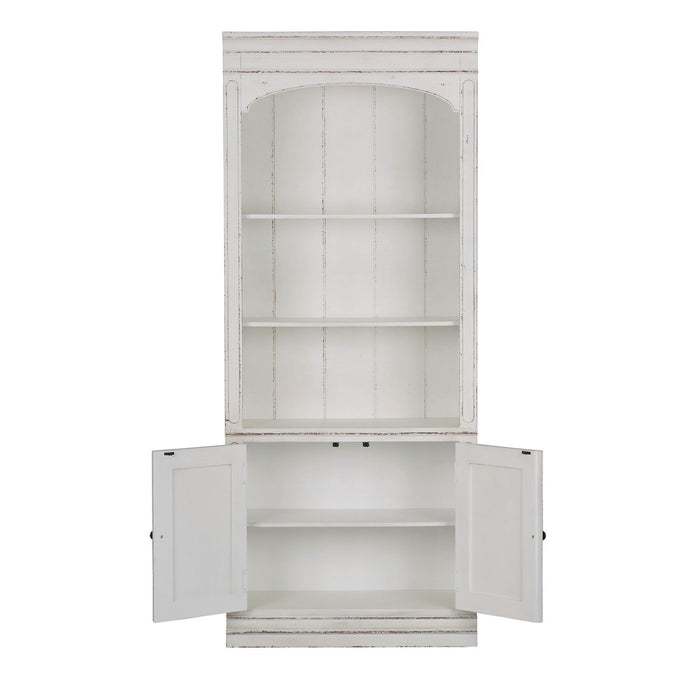 Artemis 78" Bunching Bookcase in Antique White