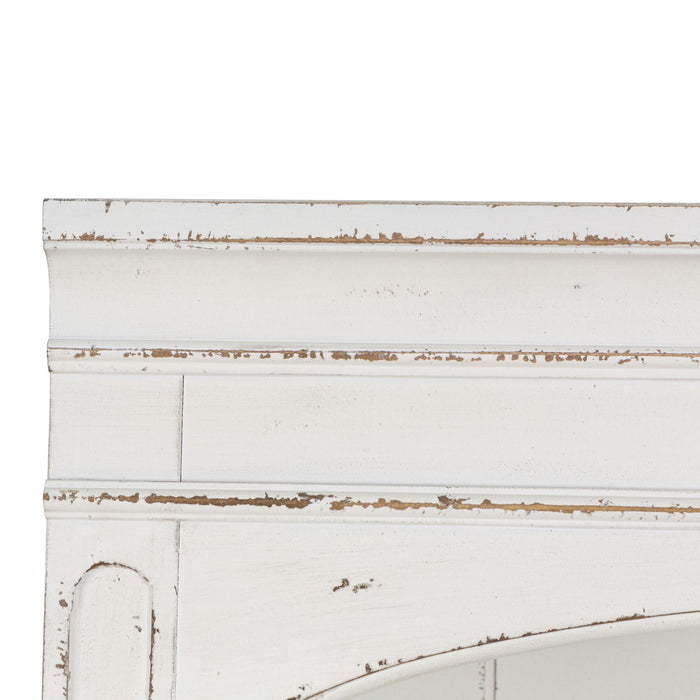 Artemis 78" Bunching Bookcase in Antique White