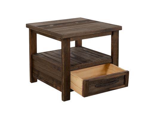 Set of 2 Dutton, 1 Drawer, End Table