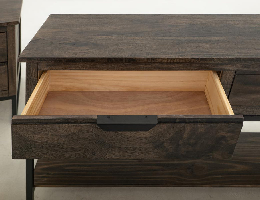 Vogue Rustic Industrial Accent Table Set