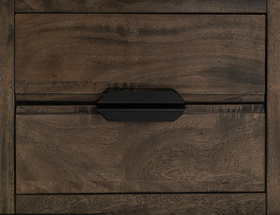 Vogue Rustic Industrial Accent Table Set