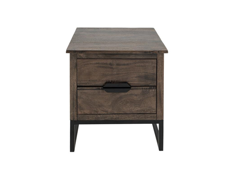 Vogue Rustic Industrial Accent Table Set