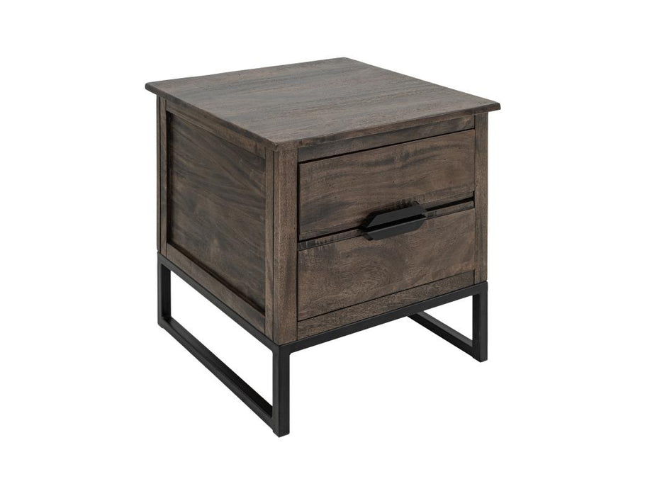Vogue Rustic Industrial Accent Table Set