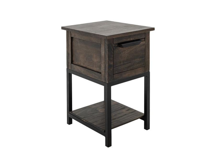 Vogue Rustic Industrial Accent Table Set