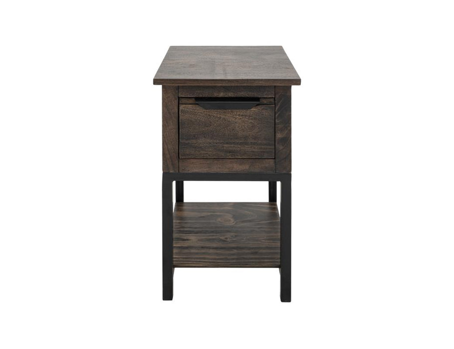 Vogue Rustic Industrial Accent Table Set