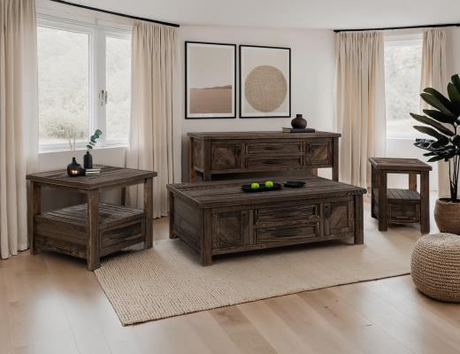 Set of 2 Dutton, 1 Drawer, Chairside Table