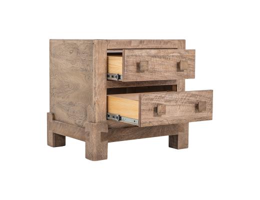 Set of 2 Atenas, 2 Drawer Nightstand