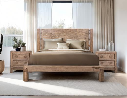 Set of 2 Atenas, 2 Drawer Nightstand