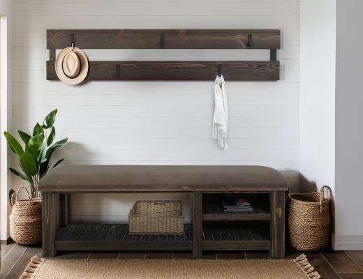 Dutton, Coat rack and bench