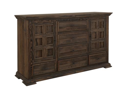 Desire, 6 Drawer & 2 Door, Dresser