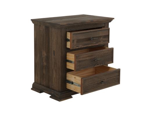 Set of 2 Desire, 3 Drawer, Nightstand