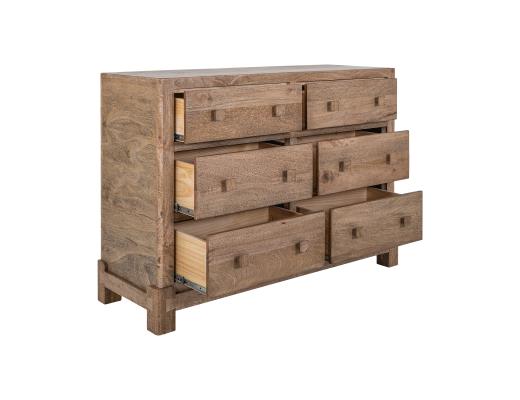 Atenas, 6 Drawer, Dresser