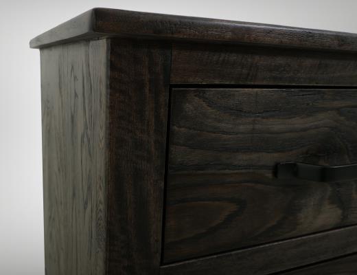 Teak, 5 Drawer, Chest