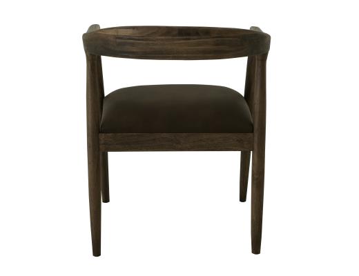 Set of 2 Natural Teca, Wooden Chair