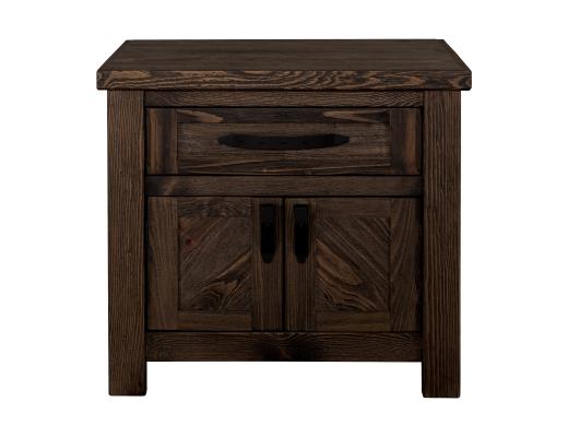 Set of 2 Dutton, 1 Drawer, 2 Door, Nightstand