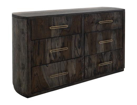 Balam, 6 Drawer, Dresser and Mirror