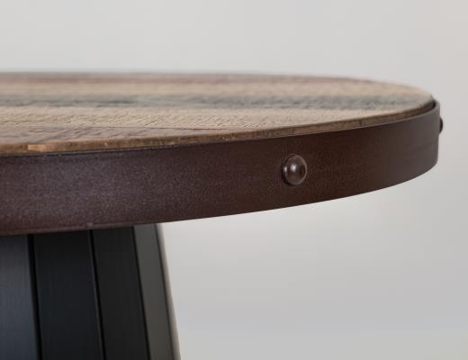Antique Multicolor, Bistro Table Barrel Design