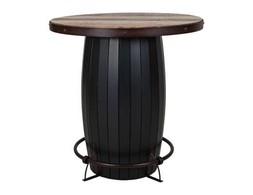 Antique Multicolor, Bistro Table Barrel Design