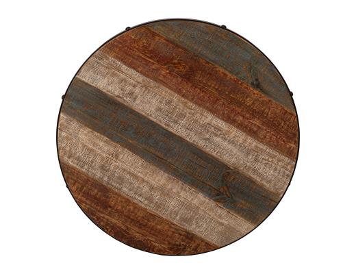 Antique Multicolor, Bistro Table Barrel Design